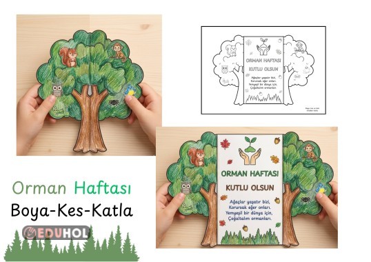 Orman Haftası “Boya-Kes-Katla” Çalışması