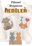 Piksel Boyama Sayfaları “Kediler”