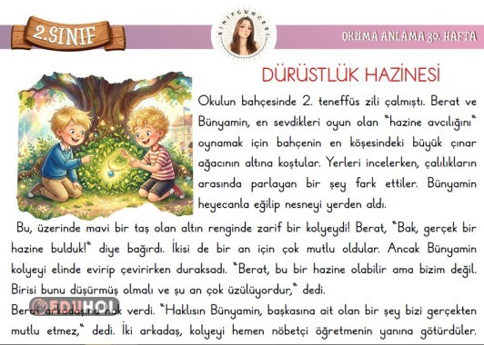 Okuma Anlama Çalışması 5N1K