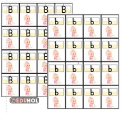 B SESİ ETİKETİ DEFTERE YAPIŞTIRMA