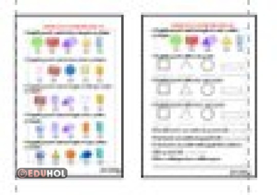 NESNELER VE GEOMETRİK ŞEKİLLER ETKİNLİĞİ 6