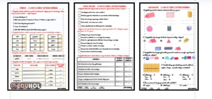 TÜM DERSLER İLK 3 HAFTAYA AİT SÜREÇ DEĞERLENDİRME