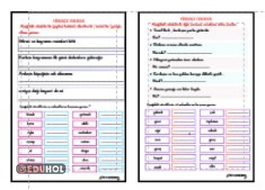 TÜRKÇE TEKRAR ETKİNLİĞİ 5