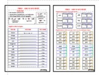 TÜRKÇE - HARF VE HECE BİLGİSİ ETKİNLİĞİ