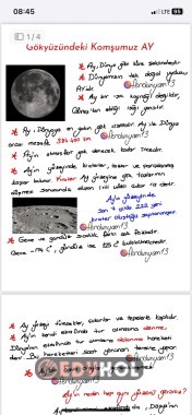 Gökyüzündeki Komşumuz Ay