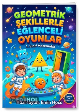 1.Sınıf Matematik Geometrik Şekil Kaşifleri Uzayda!
