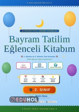 2. Sınıf Kurban Bayramı Tatil Kitabı— Maarif Modeli |  PDF İndir