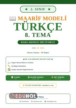 2. Sınıf Türkçe 8. Tema Haklarımızı Biliyoruz Etkinlik + Test — Okuma Anlama & Dil Bilgisi
