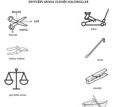 kaldıraç tipleri çalışma yaprağı