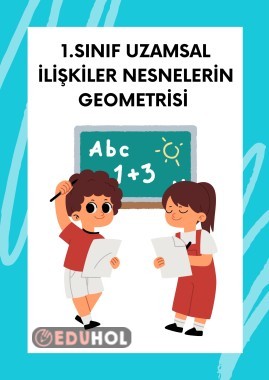 MATEMATİK NESNELERİ YÖNLERE GÖRE KES YAPIŞTIR ETKİNLİĞİ