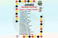 Almanca Kelime Listesi - 15