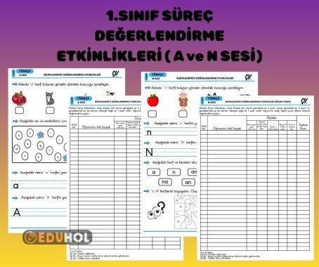 1. SINIF SÜREÇ DEĞERLENDİRME ETKİNLİK VE DEĞERLENDİRME FORMLARI