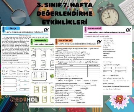 7. HAFTA DEĞERLENDİRME ETKİNLİKLERİ