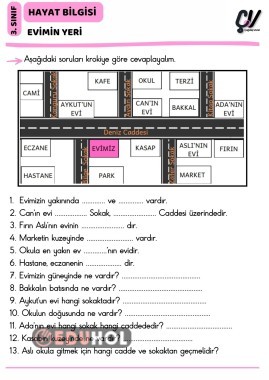EVİMİN YERİ