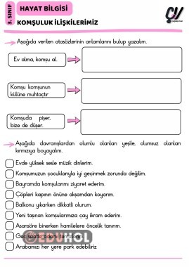 KOMŞULUK İLİŞKİLERİMİZ