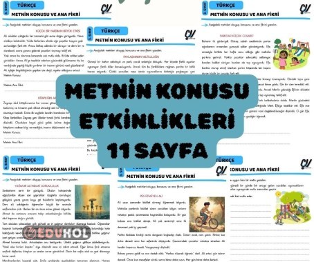 METNİN KONUSU VE ANA FİKRİ