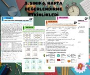 6. HAFTA DEĞERLENDİRME ETKİNLİKLERİ