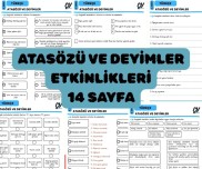 ATASÖZÜ VE DEYİMLER
