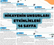 HİKAYENİN UNSURLARI