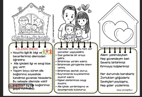 AİLENİN ÖNEMİ DEFTER ÖZETİ VE ŞİİR