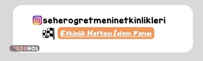 ETKİNLİK HAFTASI İŞLEM YARIŞI ÇALIŞMA KAĞIDI