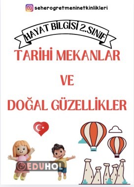 TARİHİ MEKANLAR DOĞAL GÜZELLİKLER AYRINTILI DEFTER NOTU