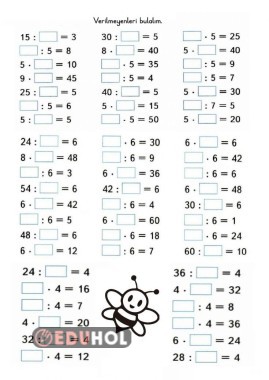 VERİLMEYENLERİ BULALIM