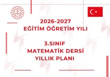3.Sınıf Yıllık Plan Kapakları