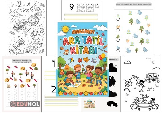 Okul Öncesi Ara Tatil Kitabı