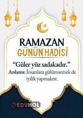 Ramazan Ayı Günün Hadisi 3