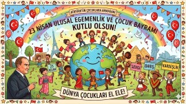 23 Nisan Çocuk Bayramı 12 A4 Pano 3