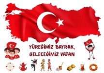 Bayrak Sevgisi Haftası Pano Örneği 3