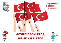 Bayrak Sevgisi Haftası için Pano Örneği 2