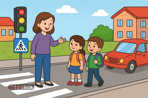 TRAFİK KURALLARINI ÖĞRENİYORUM