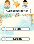 Kaçıncı Dersteyiz
