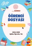 Öğrenci Dosya Kapağı