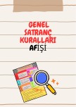 SATRANÇ BİLGİSİ AFİŞİ
