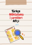 Türkçe Noktalama İşaretleri Konu Afişi