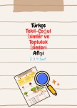 Türkçe Tekil-Çoğul İsimler ve Topluluk İsimleri Konu Afişi