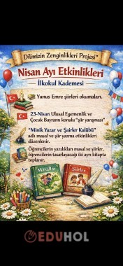 Dilimizin Zenginlikleri Projesi Nisan Ayı Etkinlikleri