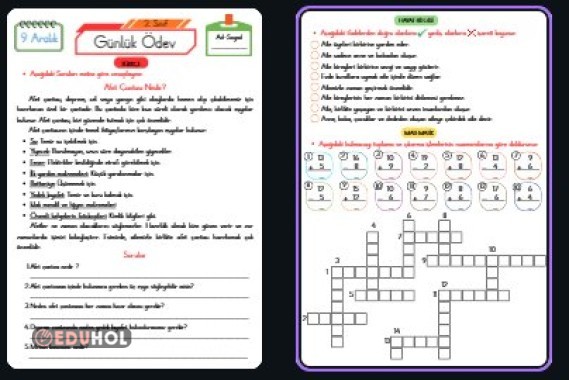 Günlük Ödev (9 Aralık)