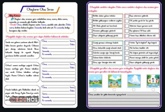 Olayların Oluş Sırası