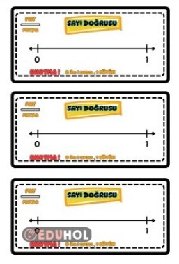 SAYI DOĞRUSU YAZ-SİL
