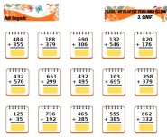 ELDELİ VE ELDESİZ TOPLAMA İŞLEMİ