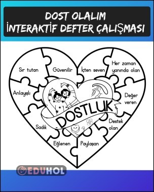 DOST OLALIM İNTERAKTİF DEFTER ÇALIŞMASI