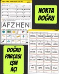 NOKTA -DOĞRU- DOĞRU PARÇASI-IŞIN- AÇI