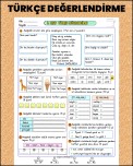 TÜRKÇE DEĞERLENDİRME