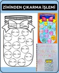 ZİHİNDEN ÇIKARMA İŞLEMİ  DEFTER ÇALIŞMASI