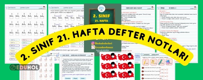 2. SINIF 21. HAFTA DERS NOTLARIM GÜNCELLENMİŞTİR.