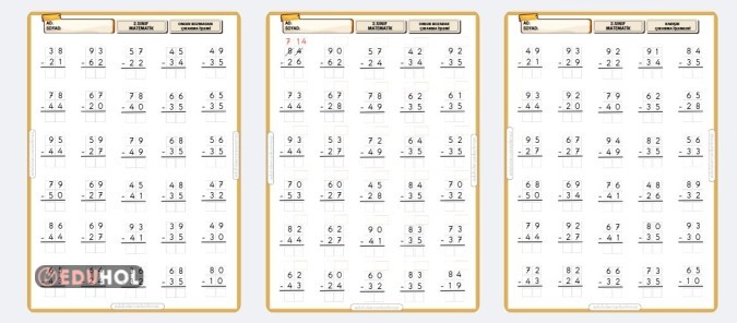 2. SINIF ÇIKARMA İŞLEMERİ 3 SAYFA